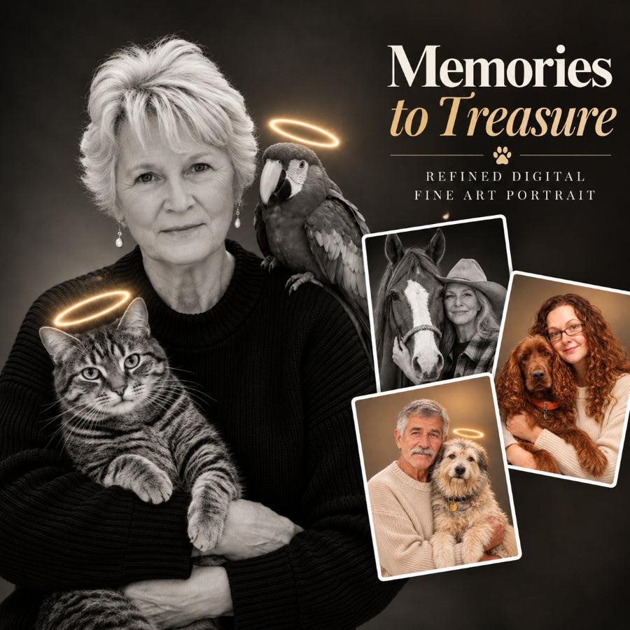 Memories to Treasure - Refined Digital Fine Art Portrait
