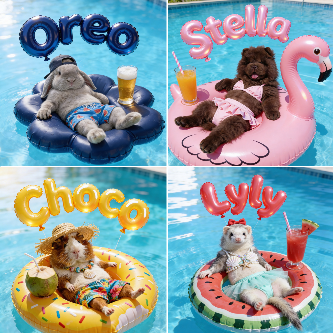 Quick & Cute - Summer Pet Portrait
